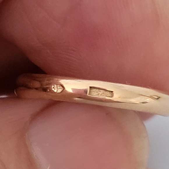 Vintage USSR Sapphire in gold ring, gorgeous! - Picture 10 of 10